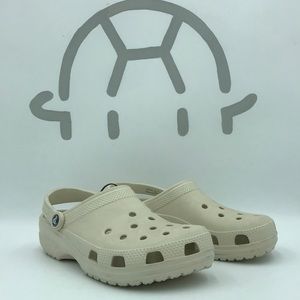 NEW Crocs Classic Clog Bone Size 9M/11W